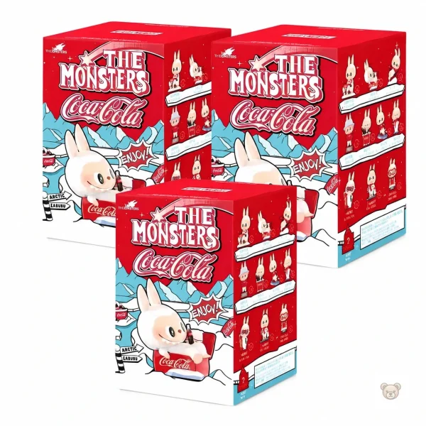Coffret Labubu mystérieux sur le thème Coca-Cola