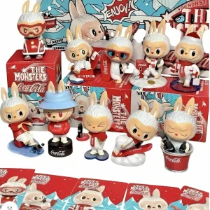 Coffret surprise Labubu avec figurine Coca-Cola