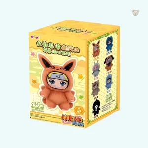 Boîte mystère peluche Labubu Naruto