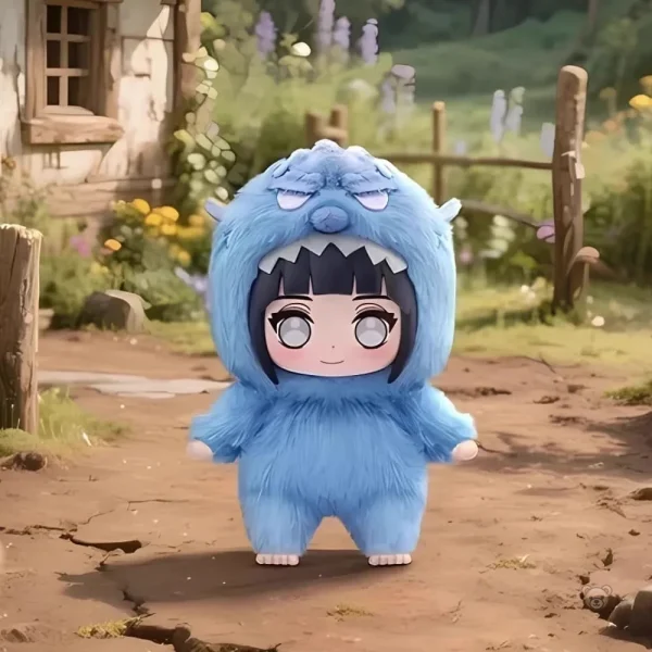 Labubu Naruto : peluche mystère adorable