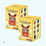 Peluche Labubu, thème Naruto, mystère inclus