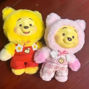 Peluche Winnie Labubu en boîte surprise