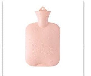 Bouillotte douce en peluche pour détente et bien-être
