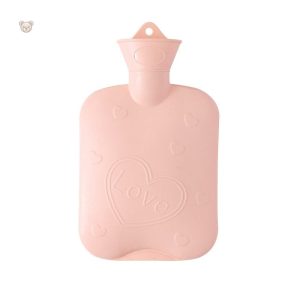 Accessoire de confort : bouillotte avec peluche intégrée
