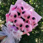 Peluche Angel rose, un cadeau tendre et réconfortant