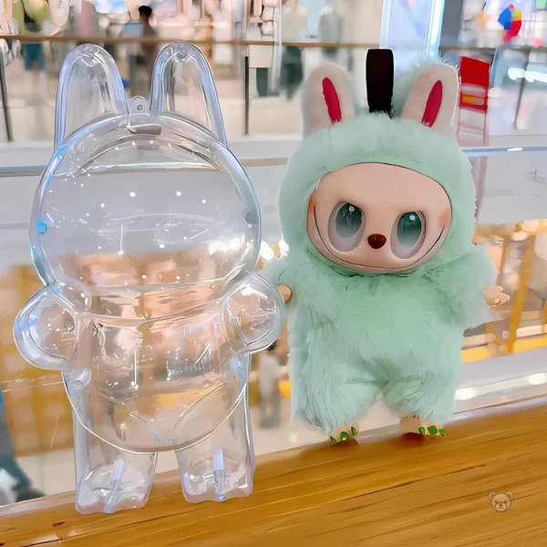 Peluche Labubu avec protection antichoc