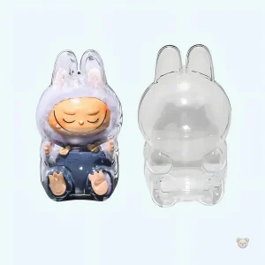Coque protection peluche Labubu assis