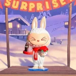 Figurine artistique Labubu en vinyle