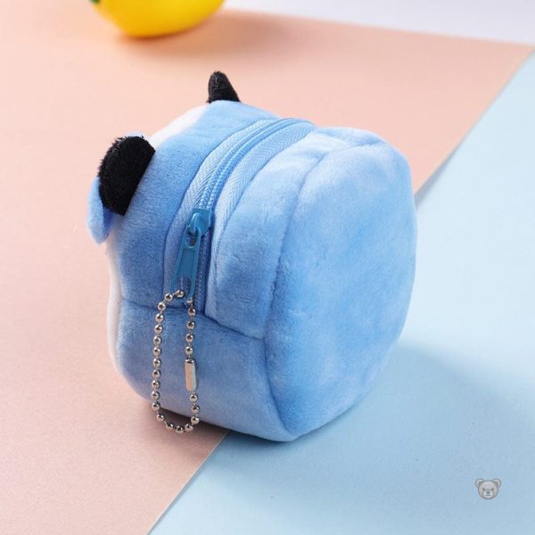 Sac en peluche doux en forme de panda, accessoire ludique