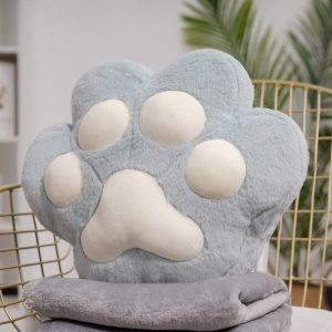 Peluche réchauffe main chat - chaleur apaisante