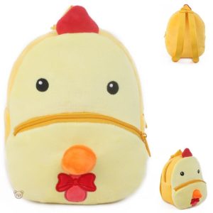 Sac à dos en peluche - poule de basse-cour