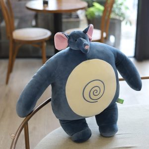 Souris bodybuildée en peluche pour bébés