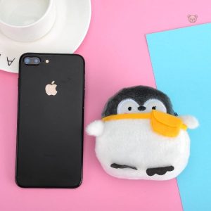 Sac en peluche pingouin, accessoire ludique et sympathique