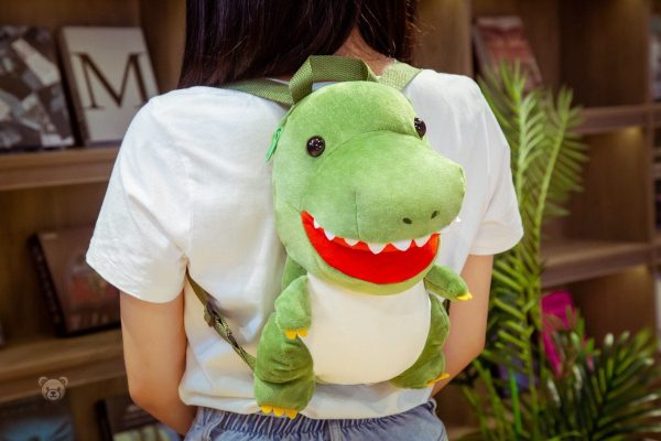 Sac à dos doux en forme de dinosaure pour les tout-petits