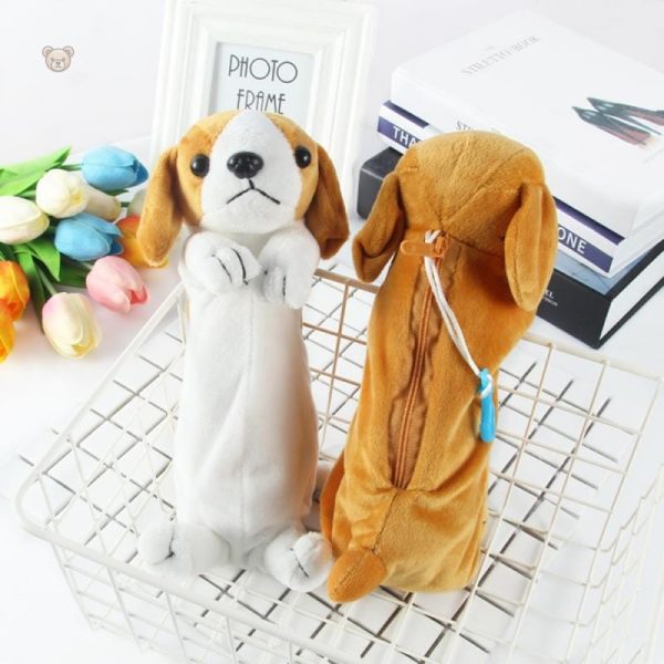 Accessoire de rangement en peluche amusant