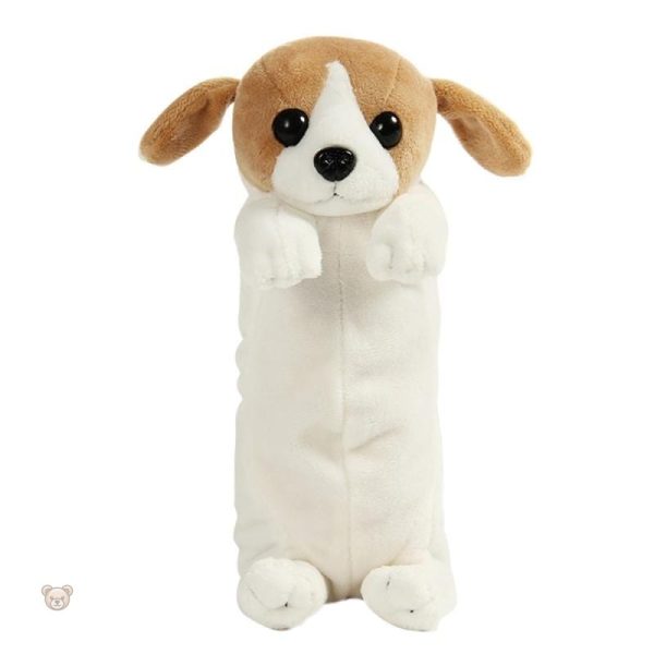 Trousse originale en peluche chien