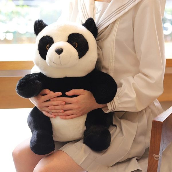 Peluche panda adorable, compagnon idéal pour le sommeil