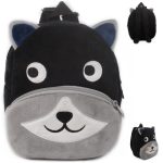 Sac à dos en peluche Petit Loup pour enfants