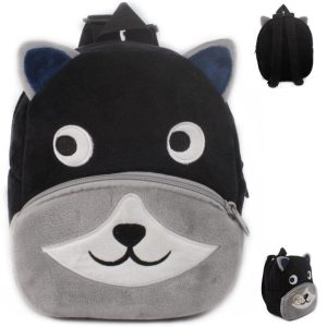 Sac à dos en peluche Petit Loup pour enfants