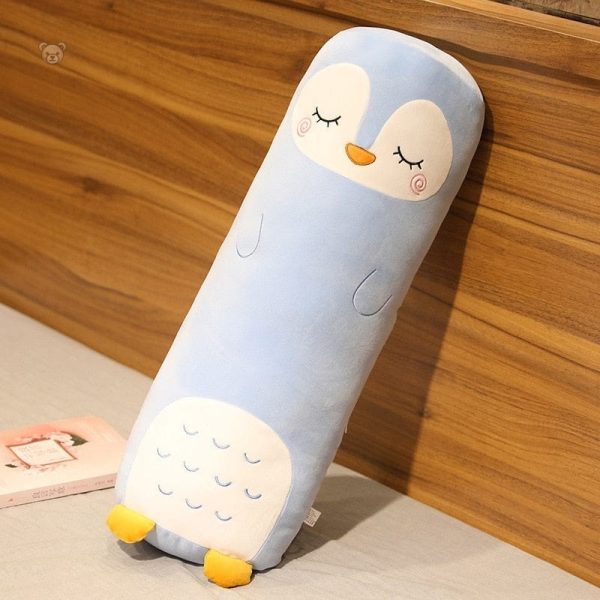 le-pingouin-endormi-peluche-geante-1 Peluche géante pingouin endormi