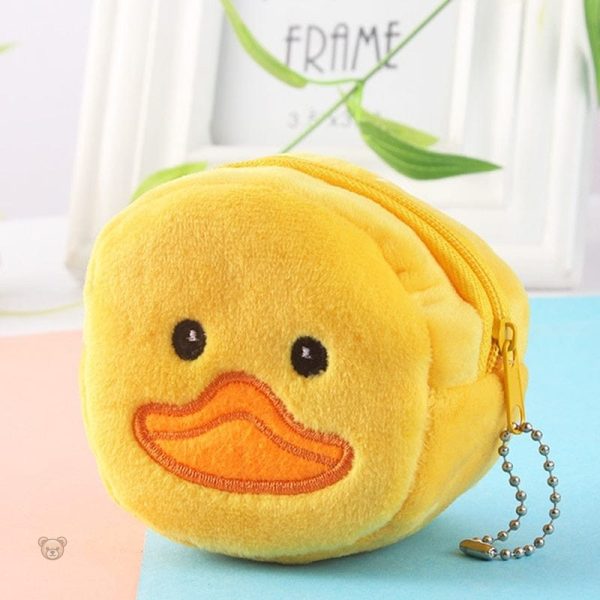 Poussin câlin - petit sac en peluche doux et mignon