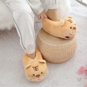 Chausson pelucheux Tigrou, idéal pour se réchauffer les pieds