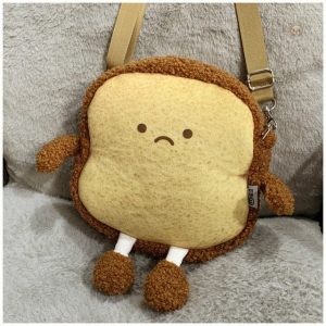 Sac à bandoulière peluche, idéal pour les sorties quotidiennes