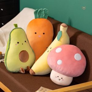 Peluche douce de Saint-Valentin en forme de légume