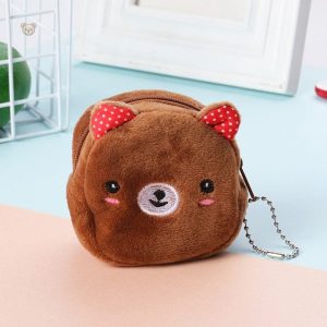 Sac en peluche oursonne câlin pour enfants