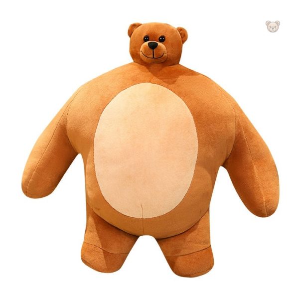 ours-en-peluche-brun-bodybuilde-1 Ours en peluche brun musclé