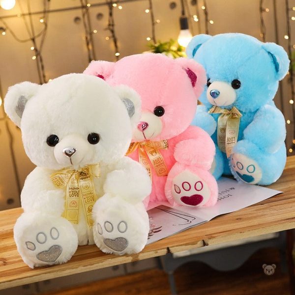 Ours en peluche doux et coloré pour enfants