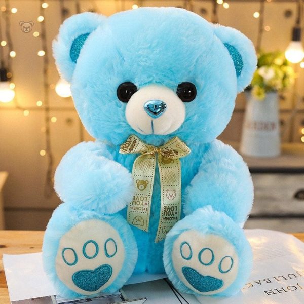 Ours en peluche avec nœud, cadeau parfait