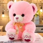 Ours en peluche aux couleurs vives et joyeuses