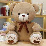 Ours en peluche coloré, accessoire de décoration