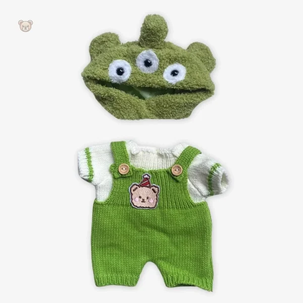 Peluche douce, look alien ludique