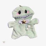 Ours en peluche amusant en costume de reptile