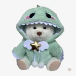 Ours en peluche avec motif dinosaure