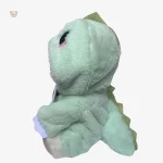 Ours en peluche vert en forme de dinosaure