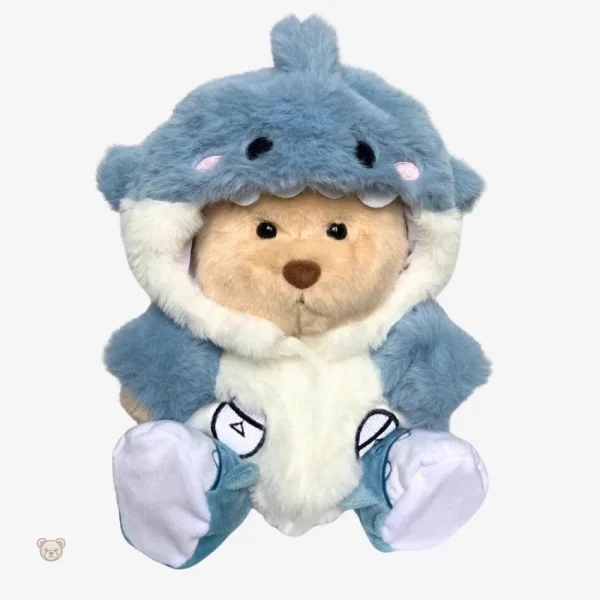 Peluche originale ours requin pour enfants