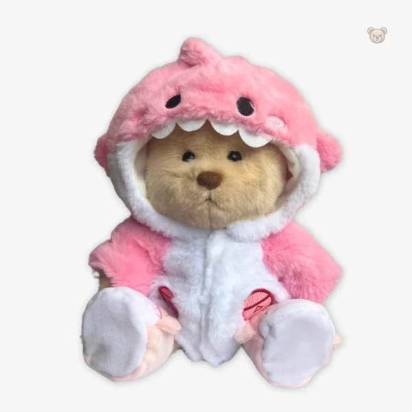 Peluche requin avec ours pour des moments tendres