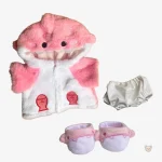 Ours en peluche déguisé en requin - vue 4
