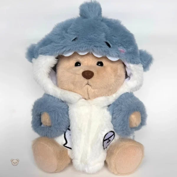 Peluche amusante ours déguisé en requin