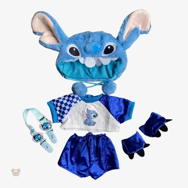 Ours en peluche avec détails de Stitch