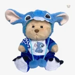 Peluche originale d'ours en style Stitch