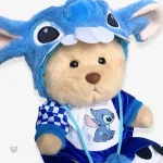 Ours en peluche avec costume de Stitch