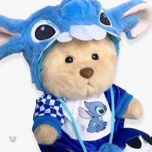 Ours en peluche avec costume de Stitch