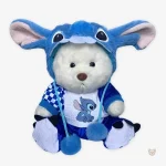 Ours en peluche tendre en costume de Stitch