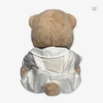 Joli ours en peluche blanc, compagnon idéal