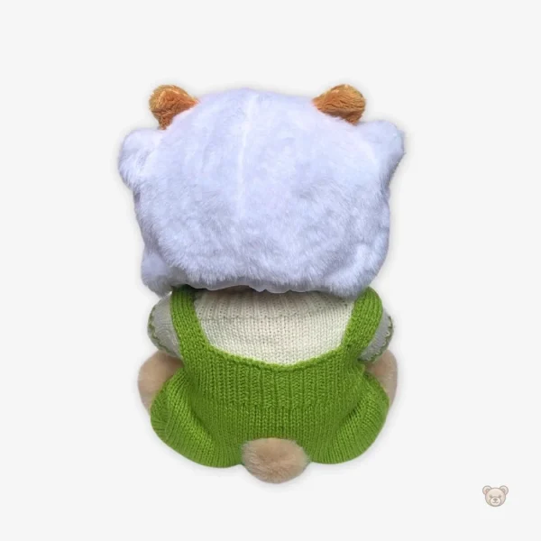 Ours en peluche vert au design charmant et amical