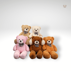 Ours en peluche géant coloré pour câlins doux